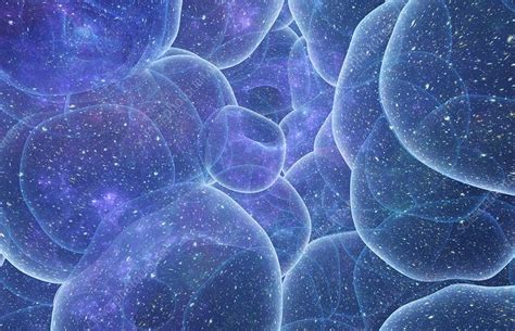 Bubble universes, illustration - Stock Image - C029/8916 - Science Photo Library