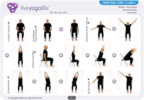 Liveyogalife.com | Chair pose yoga, Yoga for seniors, Basic yoga poses