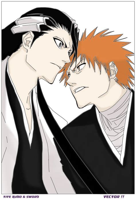 Ichigo Vs. Byakuya by CherryVyxin on DeviantArt