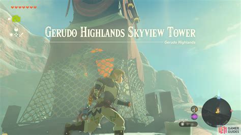 Gerudo Highlands Skyview Tower - The Legend of Zelda: Tears of the Kingdom Database | Gamer Guides®