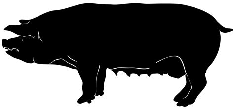 Free Pig Silhouette Images, Download Free Pig Silhouette Images png images, Free ClipArts on ...