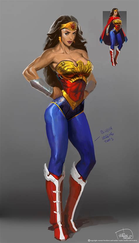 Wonder Woman Concept Art - Injustice: Gods Among Us Art Gallery