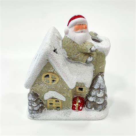 Buy Christmas Snow House With Santa | Best Xmas Decors