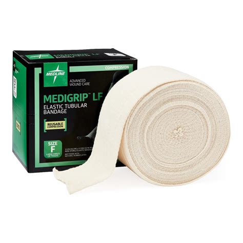 Medigrip Lf Elasticated Tubular Bandage Size F 10cm X 10m « Medical Mart