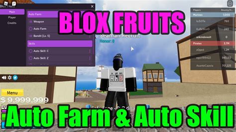 BLOX FRUITS AUTO FARM & AUTO SKILL - EasyXploits - YouTube