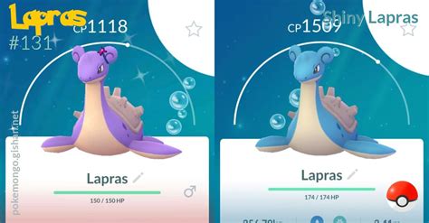 Shiny Lapras - Pokemon Go