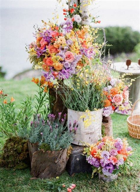 ️ 60 Unique Ways to Use Potted Plants In Your Wedding - Hi Miss Puff | Wildflower wedding ...