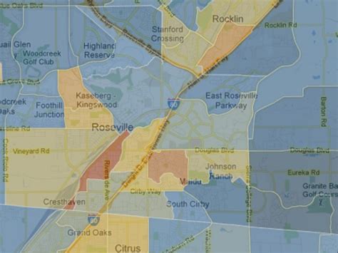 Roseville Neighborhoods Mapped by Wealth: An Interactive Map ...