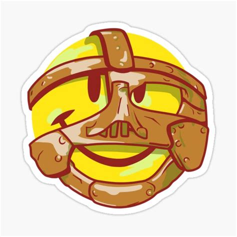 "Mankind mask" Sticker for Sale by PEArt | Redbubble