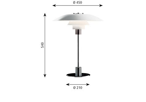 PH 4/3 Louis Poulsen Table Lamp - Milia Shop