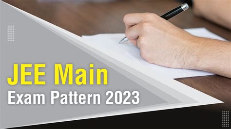 JEE Main Exam Pattern 2024 - Marking Scheme, Paper Pattern