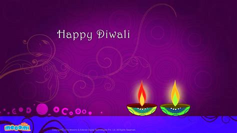 Diwali Lamps II - Desktop Wallpapers for Kids | Mocomi