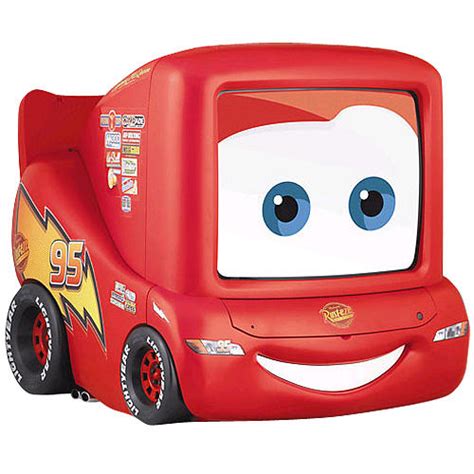 TV & Projector Accessories - 14" COLOUR Disney Cars TV with build in ...