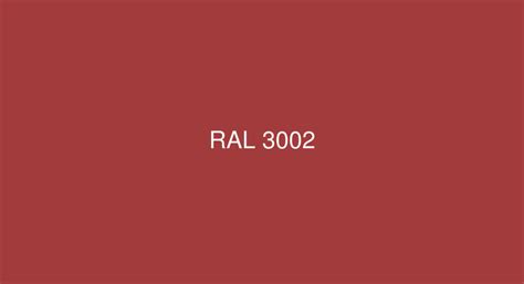 RAL Carmine red [RAL 3002] Color in RAL Classic chart