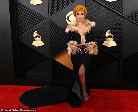 Ice Spice Stuns on the Red Carpet at the 2024 Grammy Awards as She Competes for Best New Artist ...