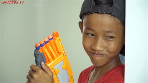 Nerf War - trò chơi súng nert - trò chơi bắn súng đối kháng - Mọt Game 365