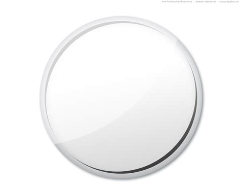 11 Blank Button Free PSD Templates Images - Round Badge Template, Blank ...