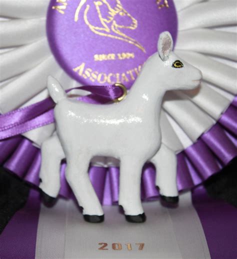 Sweet Saanen Baby Goat With Purple Ribbon Carved From Bass - Etsy