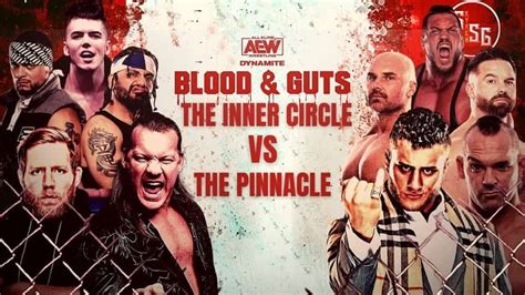 AEW Dynamite Results - 5/5/21 (Inner Circle vs. The Pinnacle in Blood & Guts) - WWE News, WWE ...