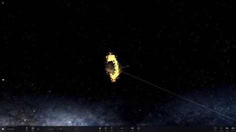 Asteroid collision simulation - YouTube