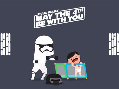 Happy Star Wars Day everyone! by Rob Diaz on Dribbble