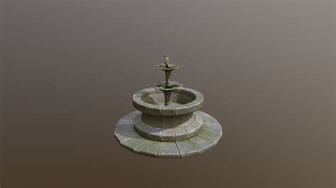 Stylized Fountain - 3D model by Xenity [59f120d] - Sketchfab