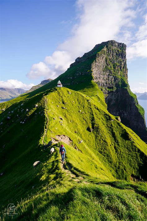 Kallur Lighthouse Hike on Kalsoy Island, Faroe Islands