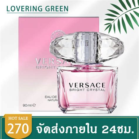 ☘ Lovering Green ☘ น้ำหอมผู้หญิง VERSACE Bright Crystal (90มล.) กลิ่นน้ำหอมกลิ่นนี้ มอบกลิ่นหอม ...