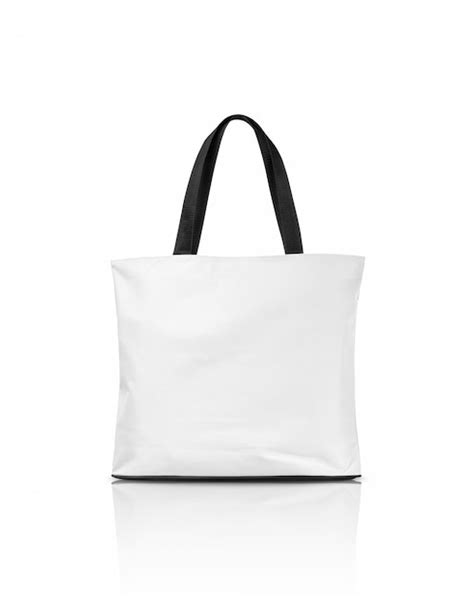 Premium Photo | Blank white canvas tote bag isolated on white