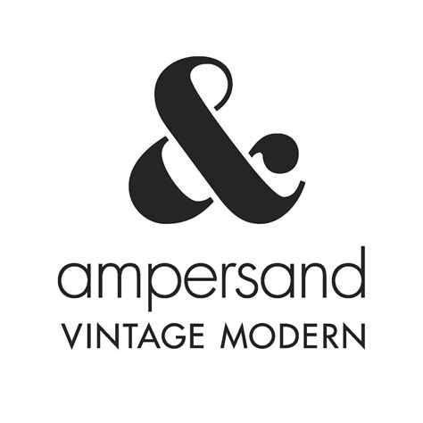 All about Ampersands! | Ampersand, Ampersands, Vintage modern logo