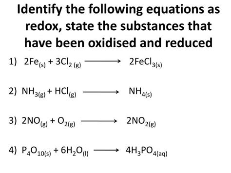 PPT - Redox Reactions PowerPoint Presentation - ID:3872488