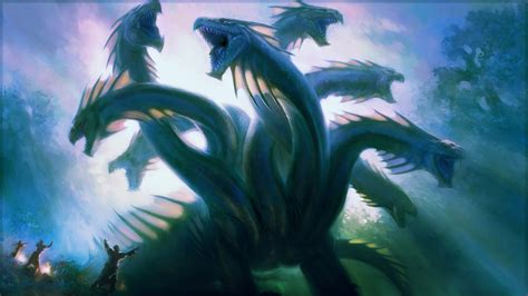 Download Hydra Man Made Magic: The Gathering HD Wallpaper by Todd Lockwood