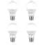 EcoSmart 60-Watt Equivalent A19 Non-Dimmable LED Light Bulb Soft White (8-Pack) B7A19A60WUL18 ...