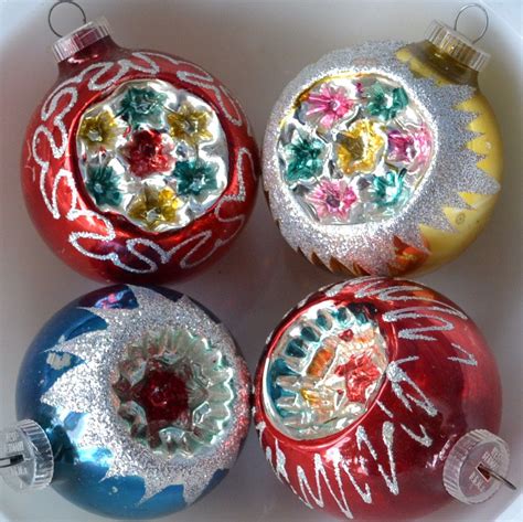 4 Vintage Christmas ornaments West Germany | Vintage christmas ornaments, Christmas ornaments ...