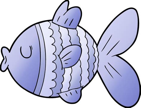 cartoon purple fish 12415610 Vector Art at Vecteezy