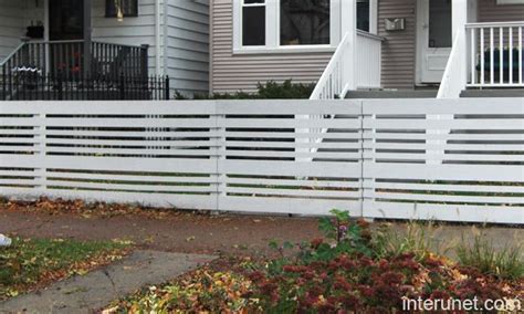 white wood fence designs - diy horizontal wood fence ideas fences wood ...