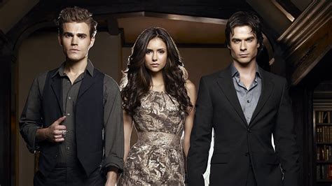 Elena Gilbert Stefan Salvatore Damon Salvatore HD The Vampire Diaries ...