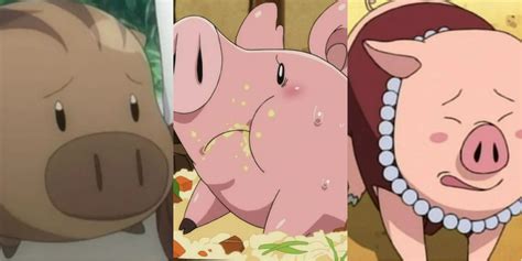 Most Iconic Anime Pigs