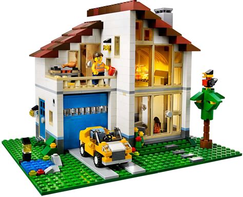 Family House LEGO Set | Creator - Netbricks | Rent awesome LEGO sets ...