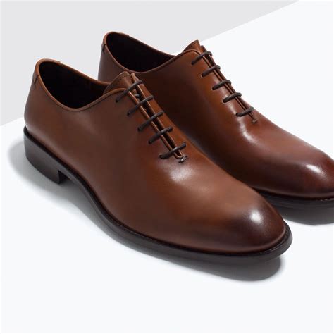 ONE - PIECE LEATHER SHOES - Shoes - Shoes - MAN | Dress shoes men, Leather shoes men, Brown ...