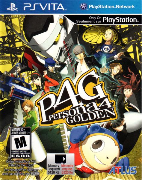 Persona 4 Golden cover or packaging material - MobyGames