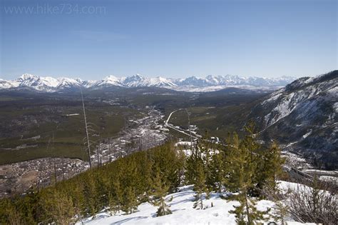 Spring Hiking up Glacier View - Hike 734