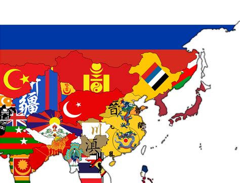 China Map Flag Art : r/Kaiserreich