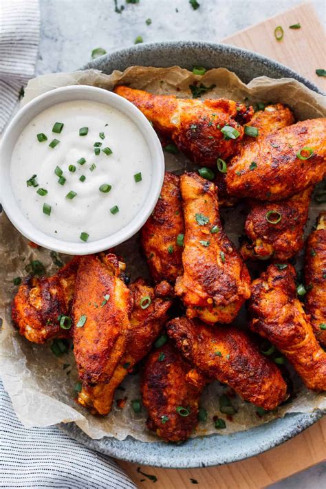 Baked Chicken Wings Recipe with Seasoning