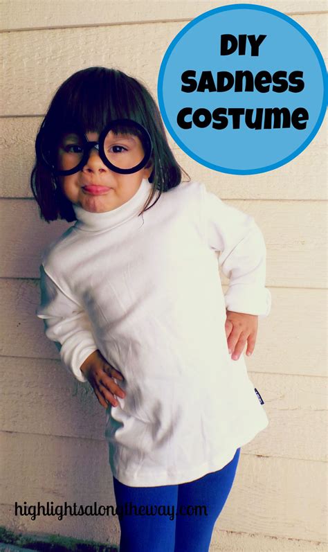 Sadness Costume, DIY Sadness costume from Inside Out