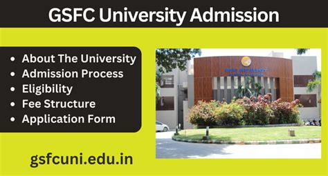 GSFC University Admission 2024-25 | Vadodara | Open UG & PG