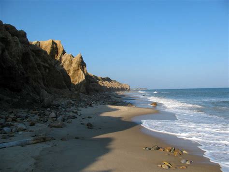 shadows on montauk's beach