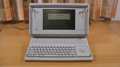 Macintosh Portable 5120 - YouTube