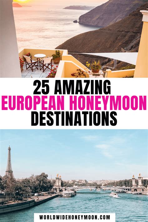 25 Best Honeymoon Destinations in Europe - World Wide Honeymoon