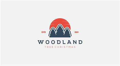 Woodland vector icon logo design illustration 14720725 Vector Art at ...